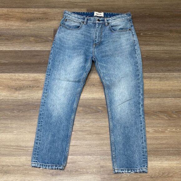 Rolla's Stub Slim Short Leg Distressed Jeans Sz 30X32